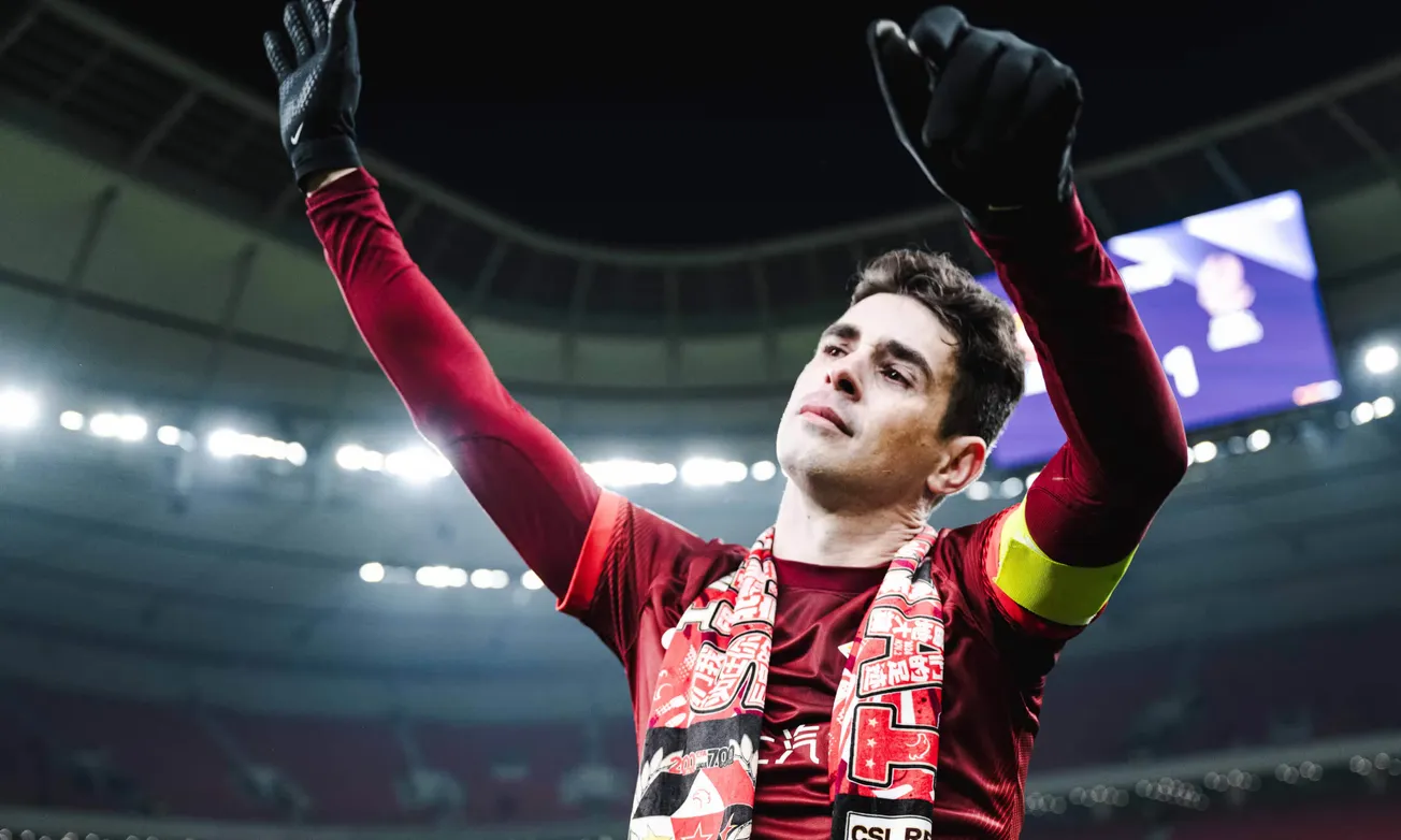 Oscar's Chinese Super League success: Three titles and untold riches