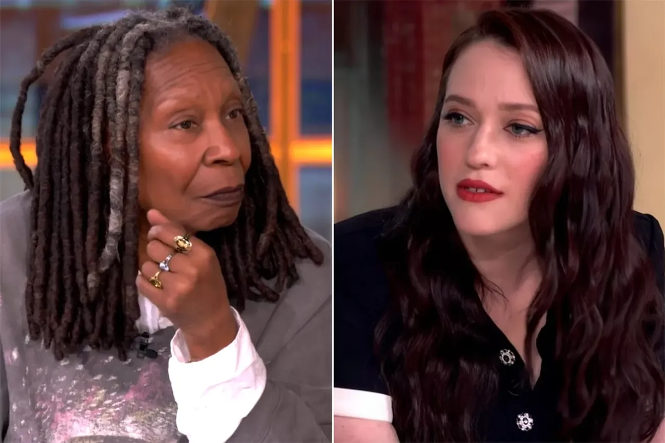 Kat Dennings shares Joy Behar's playful bedroom advice on The View