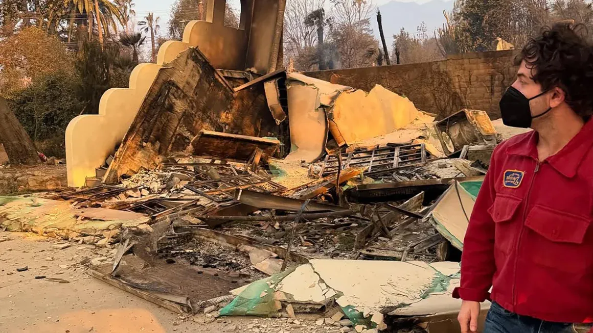 Eaton Fire: Mandy Moore documents the destruction of her Altadena home